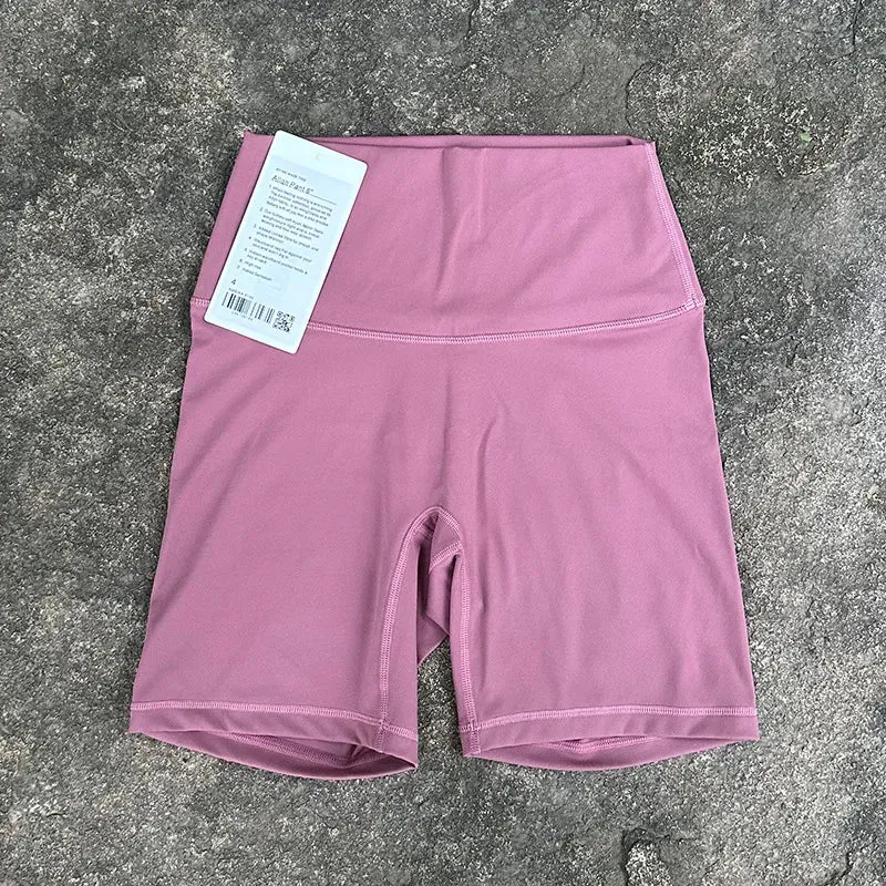 2023 Summer Women- Shorts Tights Running Women Lemon Short Gym Woman Yoga Wear Seamless Push Up Fitness Leggings Sports