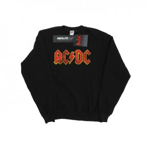 AC/DC Boys Distressed Logo Sweatshirt