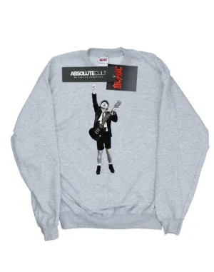 AC/DC Mens Angus Young Cut Out Cotton Sweatshirt