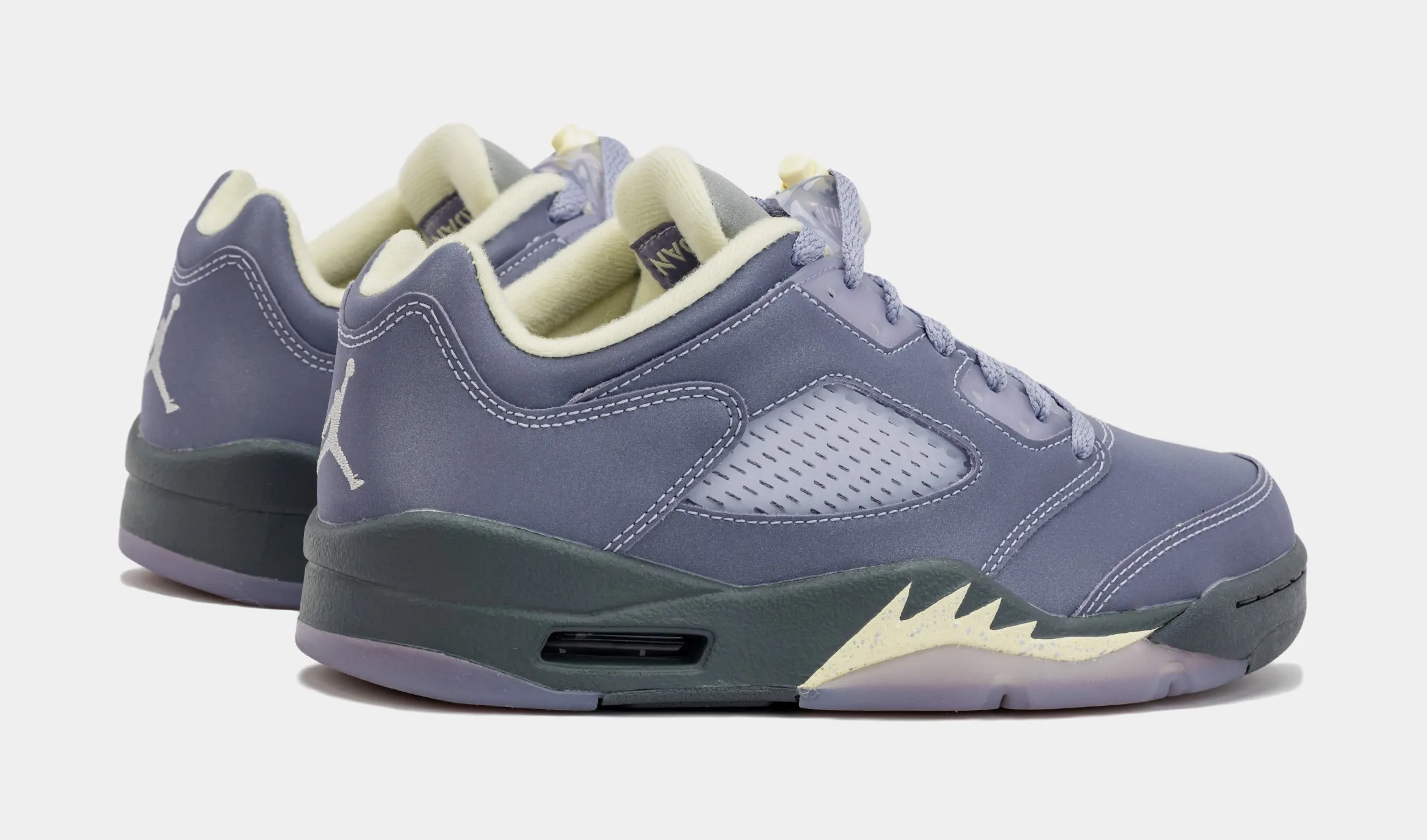 Air Jordan 5 Retro Low Indigo Haze Womens Lifestyle Shoes (Purple)