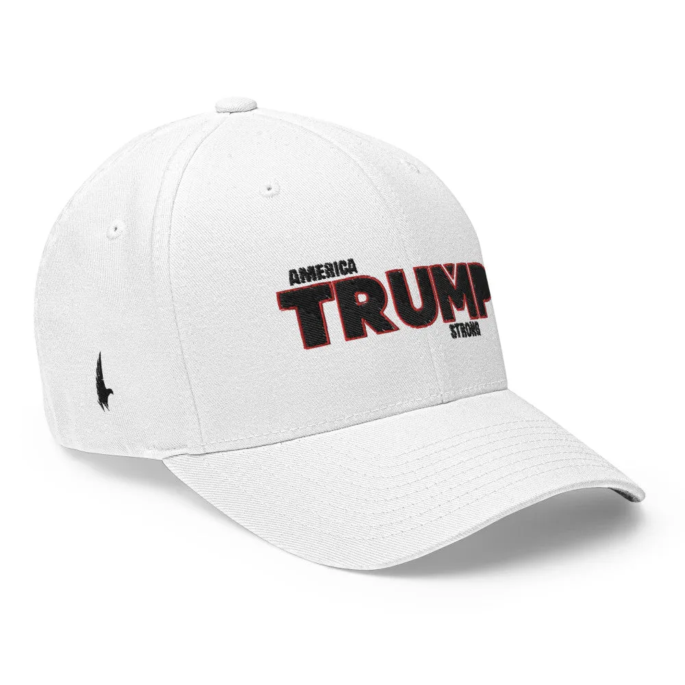 America Trump Strong Fitted Hat