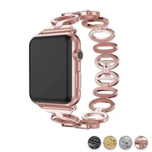 Apple Watch Ultra Women Ladies Feminine Breathable Band Steel Strap