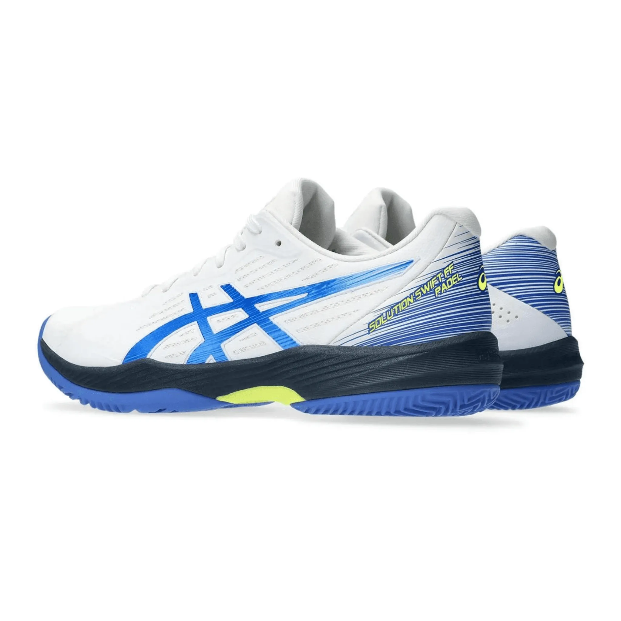 Asics SOLUTION SWIFT FF PADEL Shoes WHITE-ILLUSION BLUE