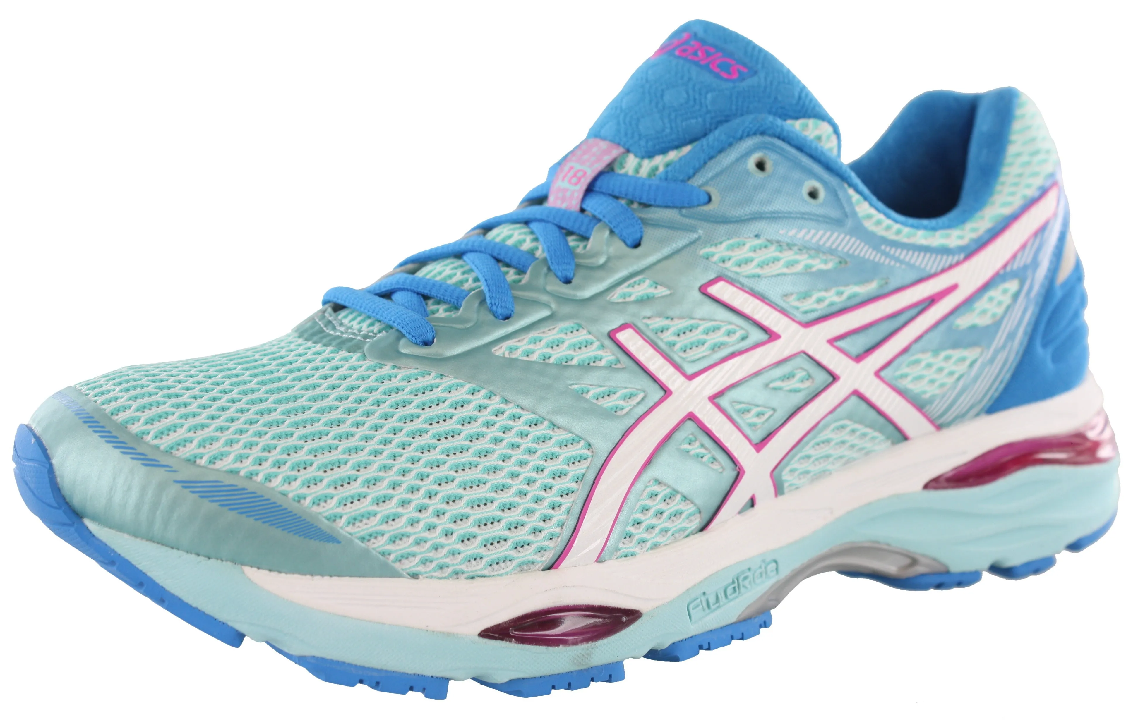 ASICS Women Walking Trail Cushioned  Running Shoes Cumulus 18