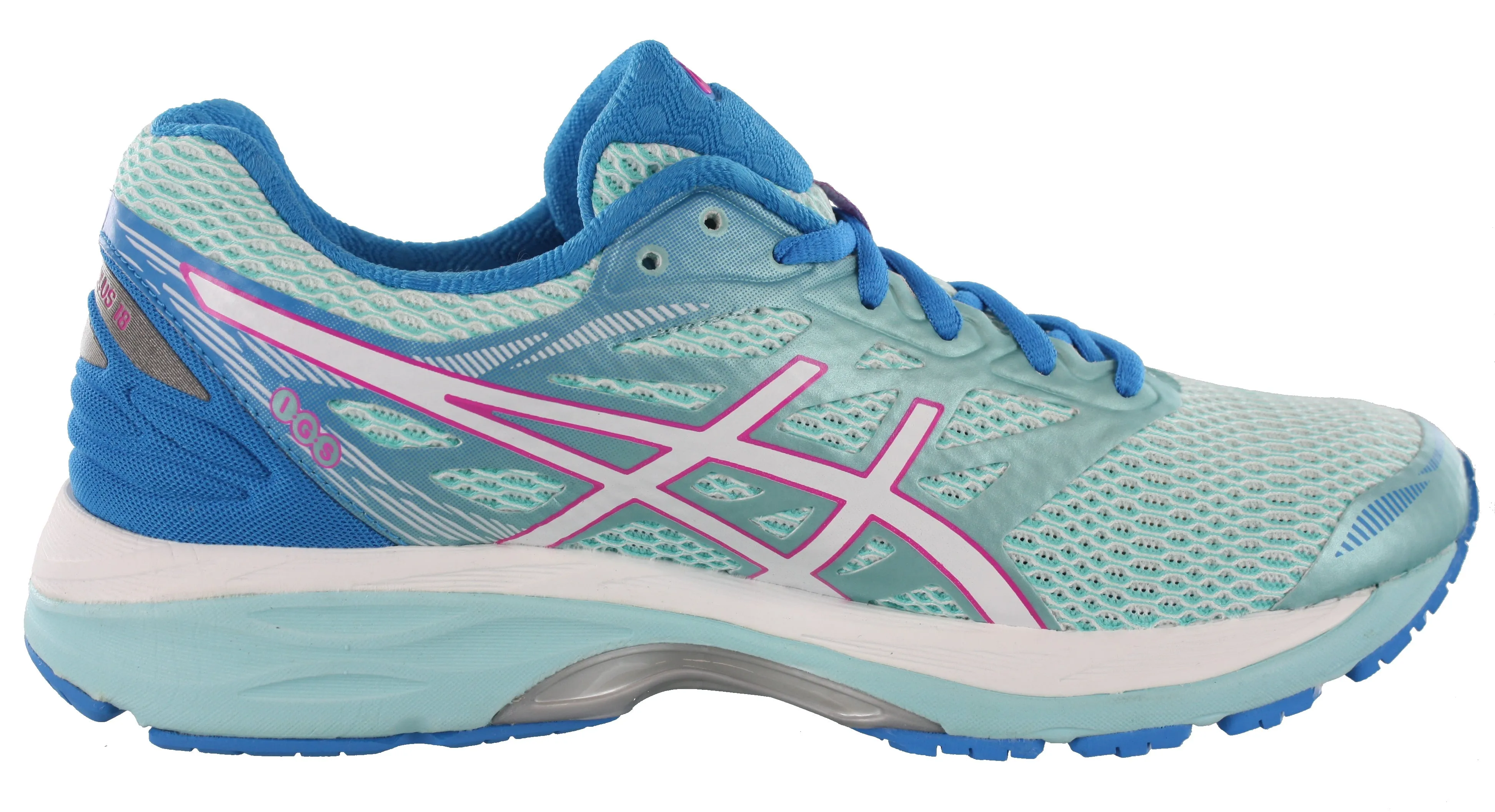 ASICS Women Walking Trail Cushioned  Running Shoes Cumulus 18