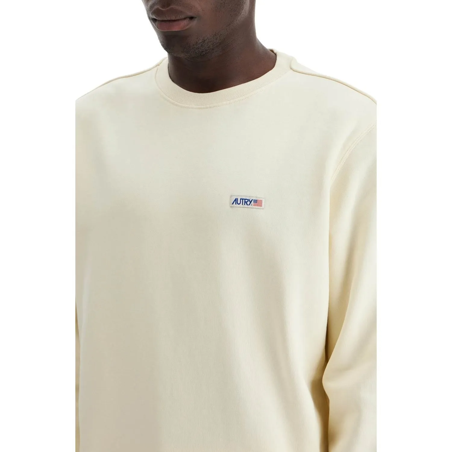 Autry relaxed fit crewneck sweat