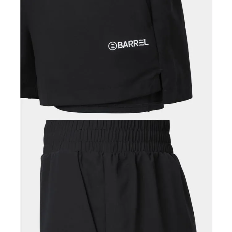 Barrel Women Essential HW Leggings Shorts-BLACK