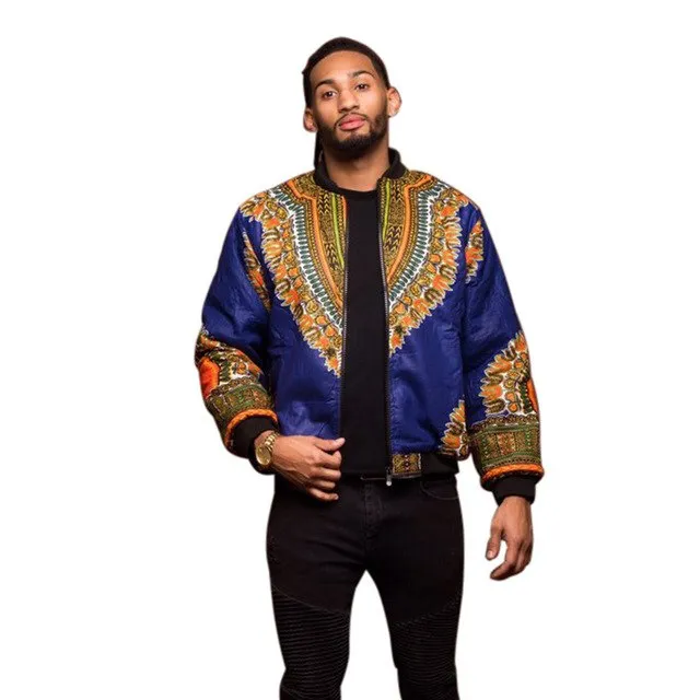 Dashiki Baseball Hip hop jacket