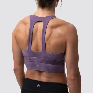 Eccentric Sports Bra (Amethyst)