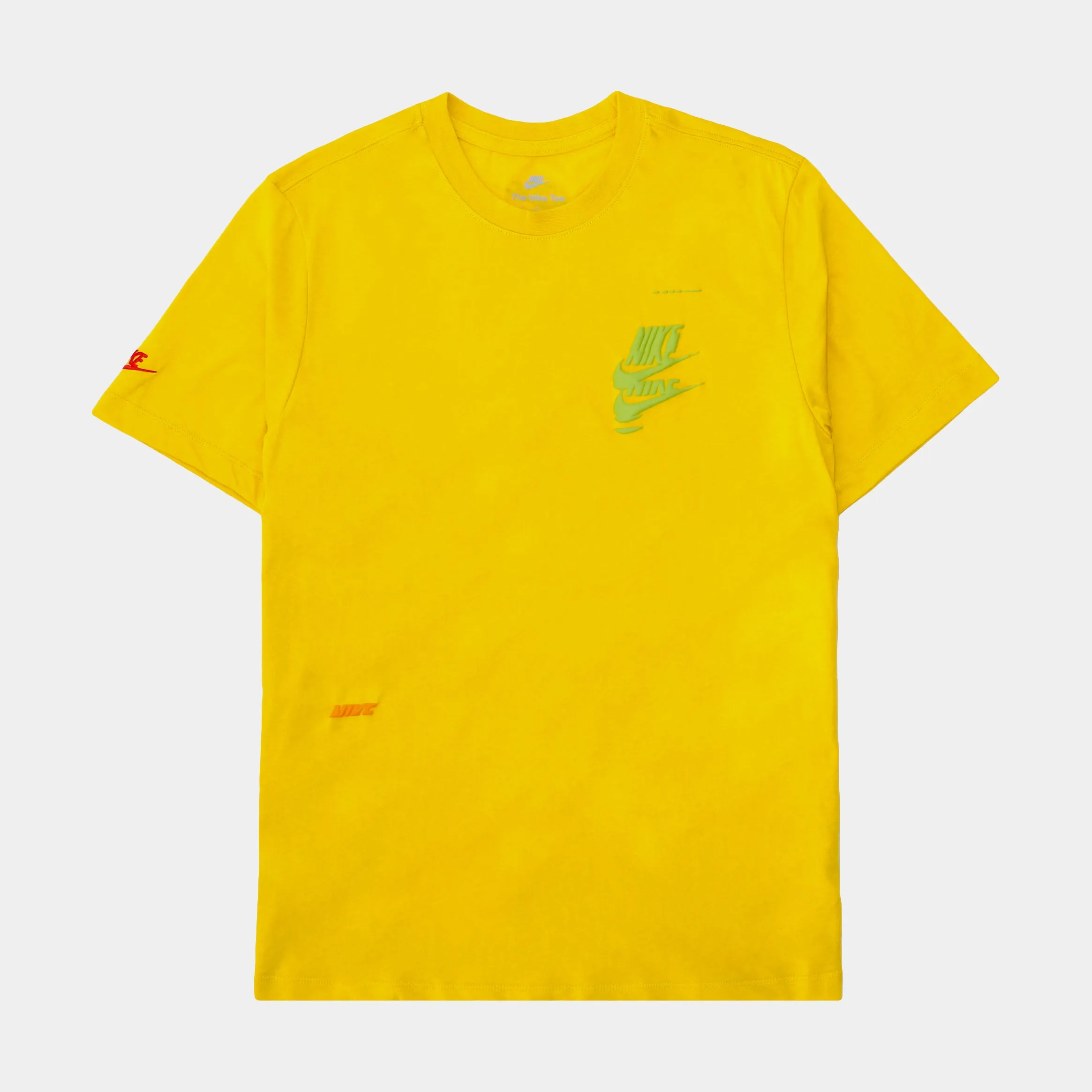 Essentials Sports Tee Mens Tshirt (Yellow)