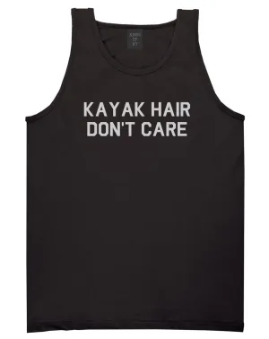 Kayak Hair Dont Care Mens Tank Top Shirt