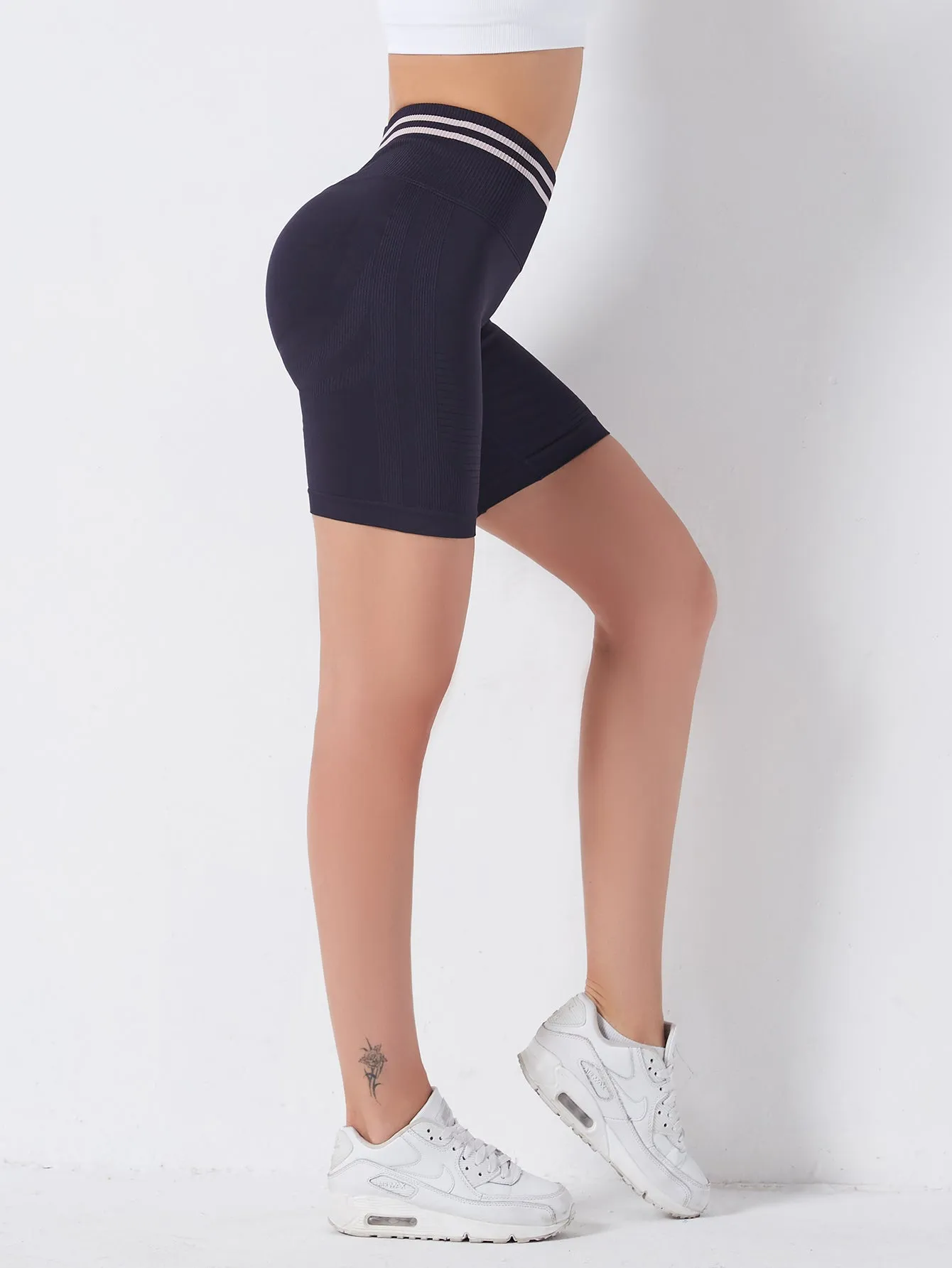 KittenAlarm - Women Yoga Shorts Slim Hip Sports Fitness Running Leggings Women Shorts