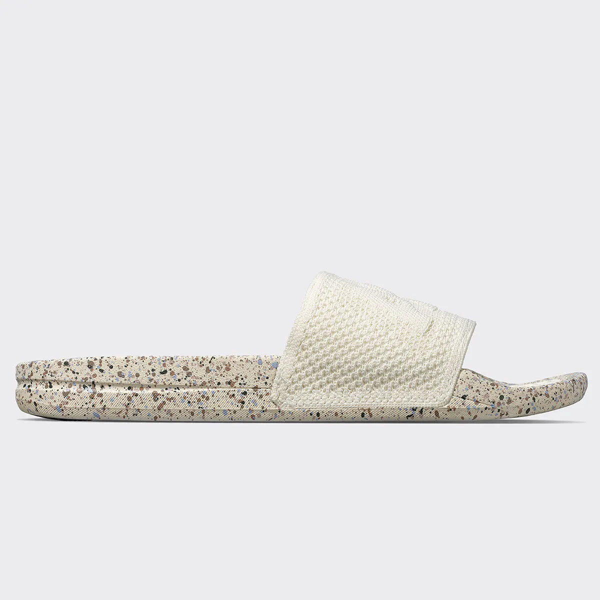 Men's Big Logo TechLoom Slide Pristine / Fatigue / Speckle