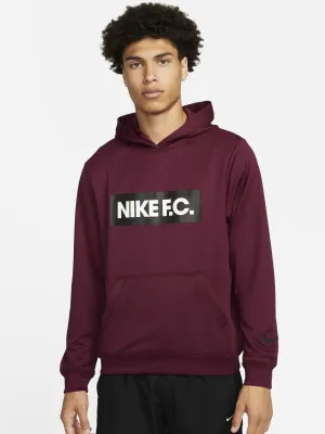 Men's Brand Logo Printed Sports Hoodie,Burgundy