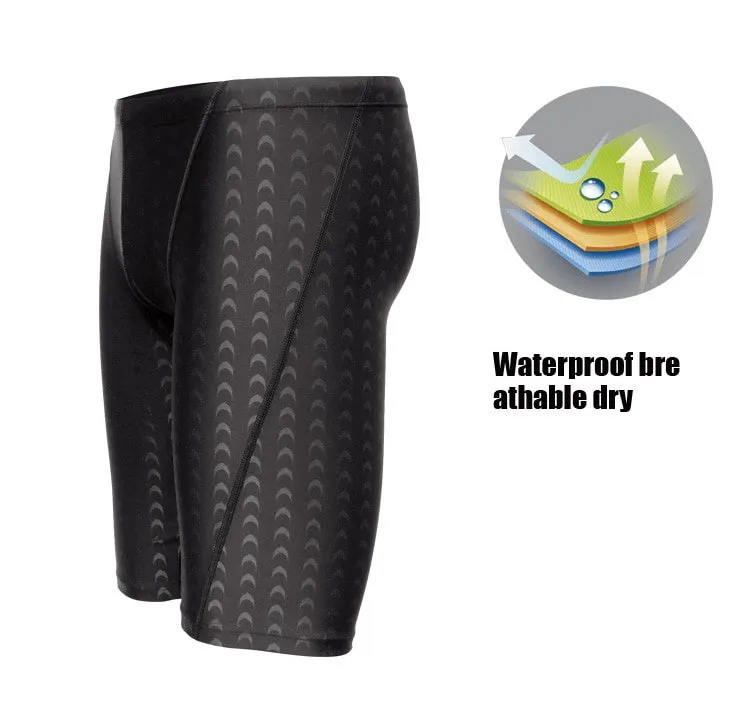 Men's Elastic Water Repellent Quick Dry Swimming Shorts - SF1111