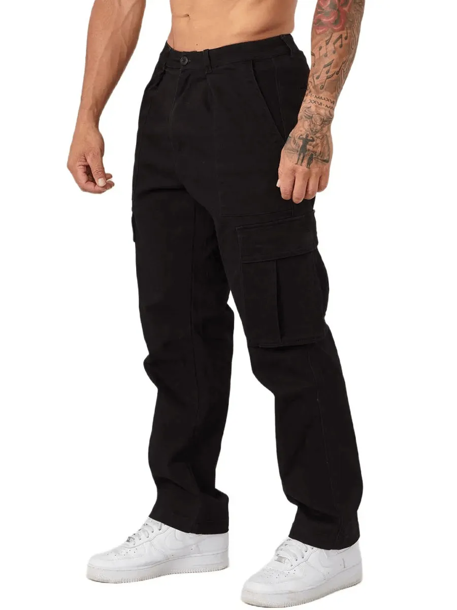 Multi-pocket Training Cargo Trousers for Men - SF1921