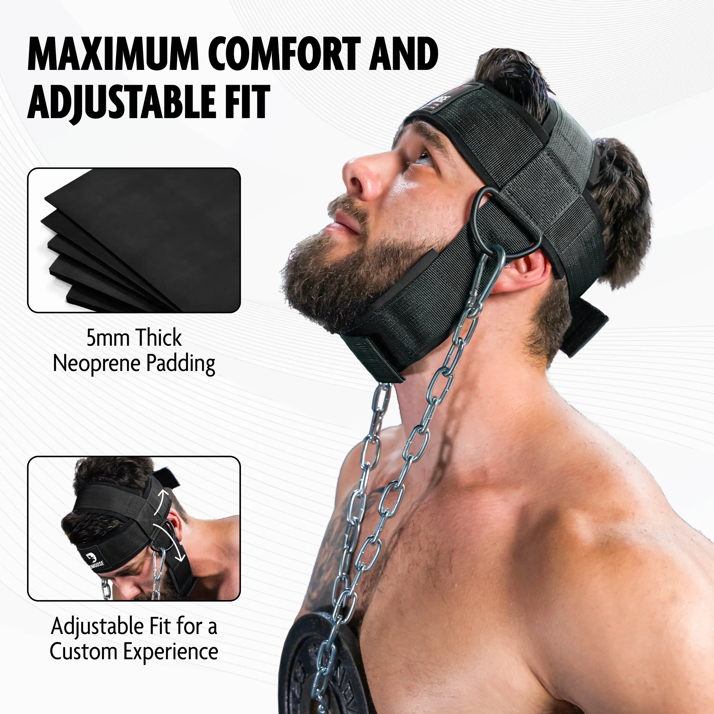 Neck Head Harness - Build Neck Strength & Improve Stability