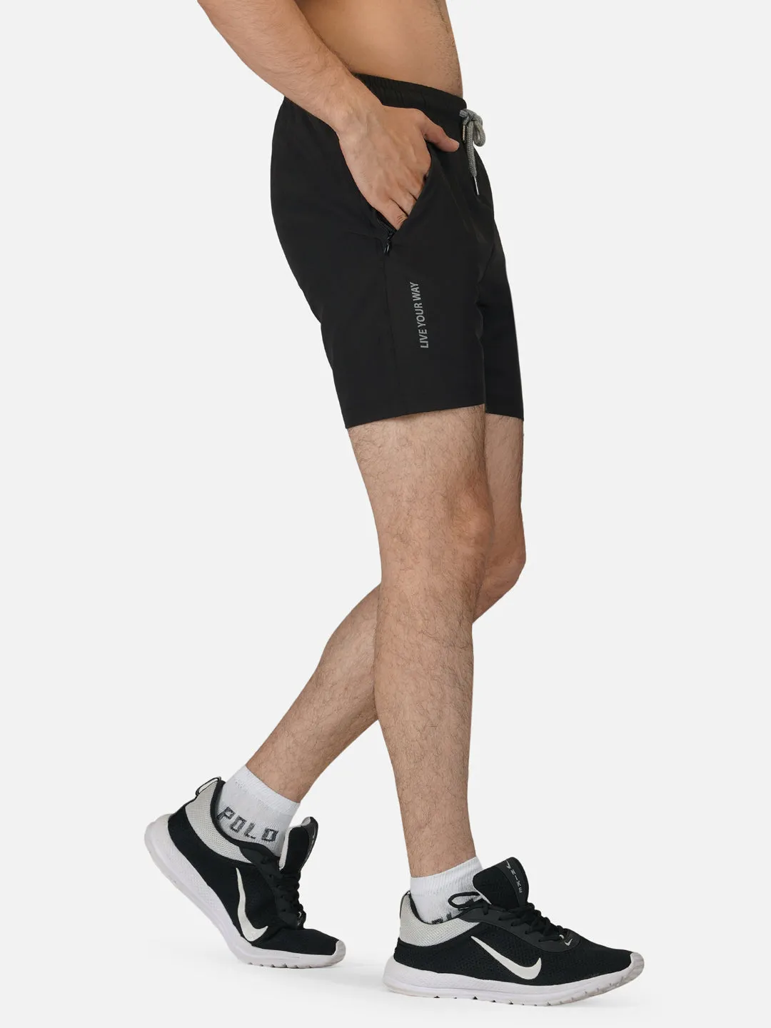 NS Lycra Black Short RWM1010