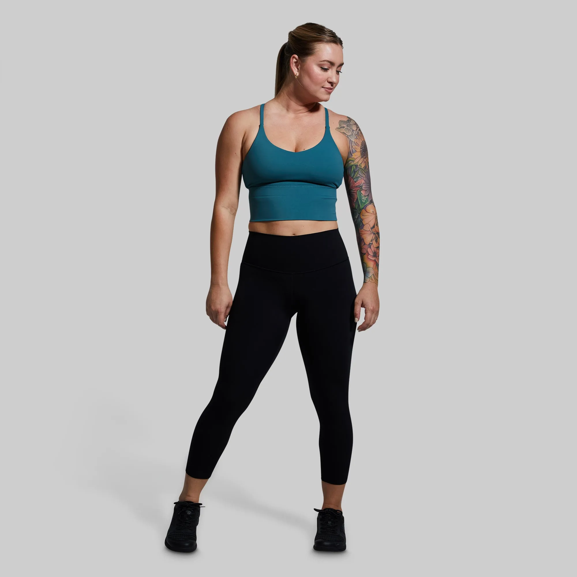 Om The Day Sports Bra 2.0 (Aquastone)