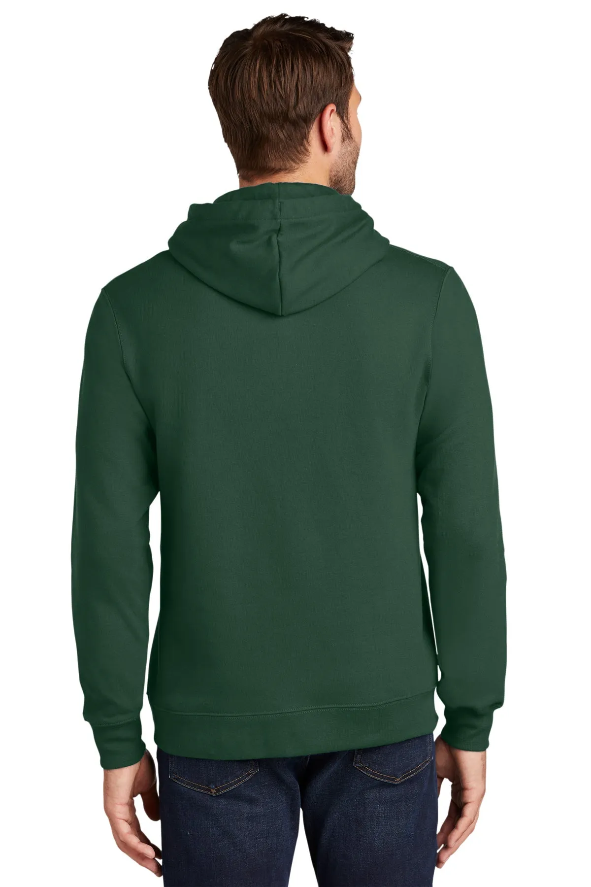 Port & Company Fan Favorite Fleece Customized Hoodies, Forest Green