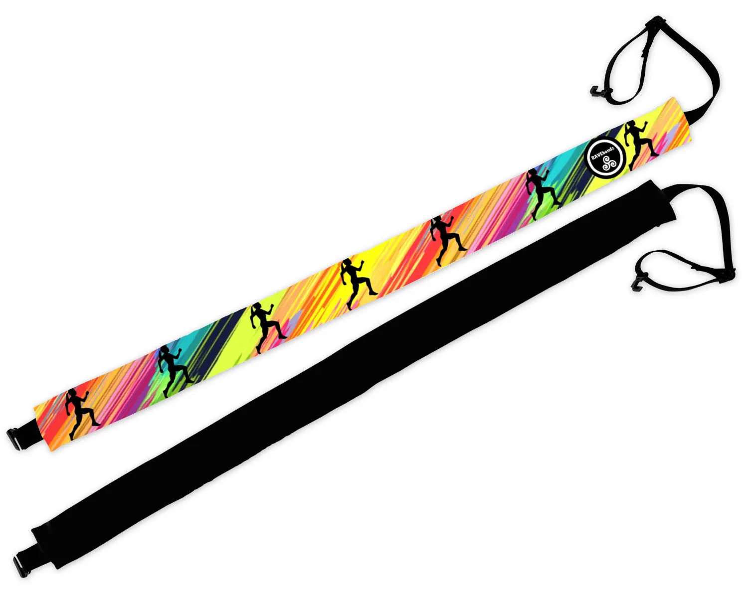 RAVEbandz Adjustable Headbands - (Just Run)