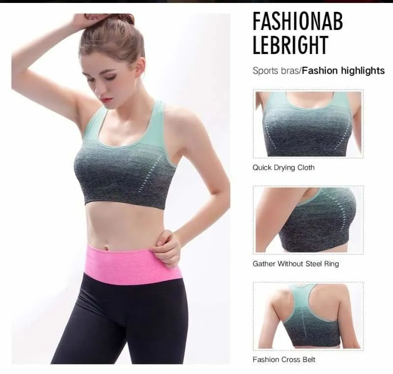 Sports Bra High Stretch Breathable