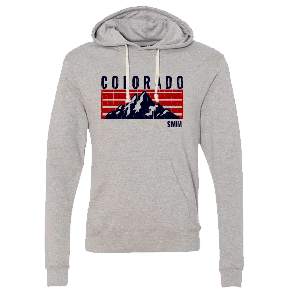 Swim Colorado Mountain Logo Hoody