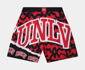 UNLV Jumbotron 2.0 Sublimated Shorts Mens Shorts (Red/Black)