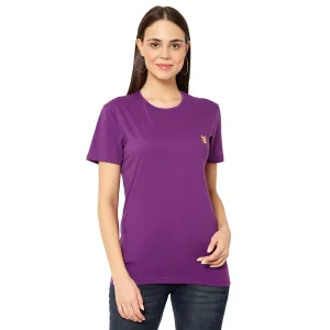 Vimal Jonney Purple Color T-shirt For Women