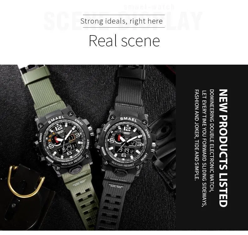 Waterproof Quartz Military Watch For Men