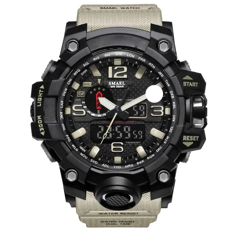 Waterproof Quartz Military Watch For Men