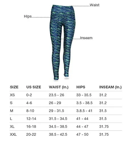 Zubaz Women's Gradient Print Leggings, Multi, Medium